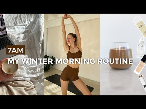 My Realistic Winter Morning Routine | Tips on how to create Healthy Habits & not feeling Pressure!