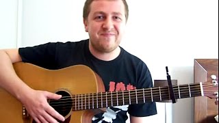 Bon Iver - Blindsided - Guitar Lesson - Drue James