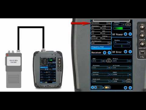 Training Aeroflex 3550 Radio Test System - FM Transmitter Testing