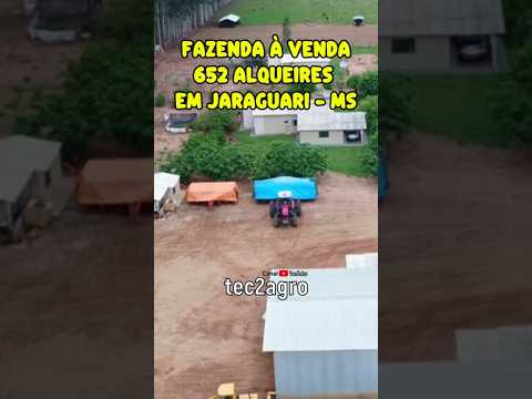 🌱 652 ALQUEIRES EM JARAGUARI - MS #agro #fazenda #tec2agro