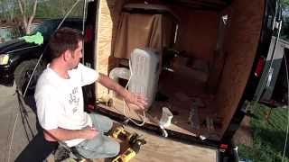 Air Conditioner Installation........ 6x10 Enclosed Trailer Conversion Project