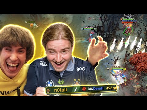 N0tail Meets Dendi in RANKED 🔥