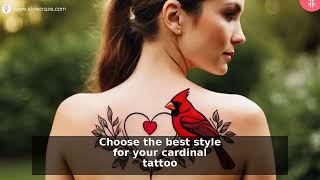8 Stunning Cardinal Tattoo Ideas & Meanings Explained