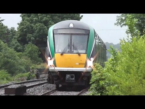 IE 22000 Class Intercity Train number 22334 - Monasterevin, Kildare