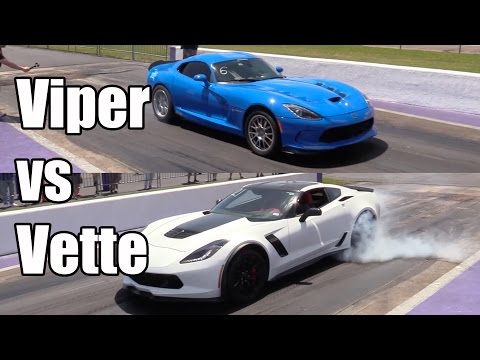 Z06 Corvette vs Viper