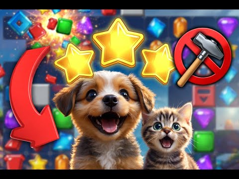 Pet Rescue Saga Nivel 9434: ¡Sin Boosters! 🚫 Solución Fácil & ASMR 🎧
