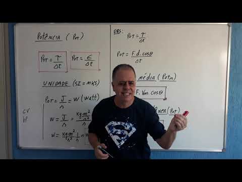 Trabalho, Potência e Rendimento