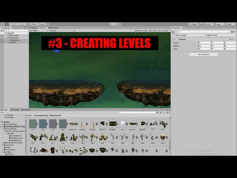 How To Create 2d Levels In Unity #3 | Complete 2D Platformer in Unity