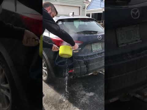 Pop the dent out, just add (hot) water!