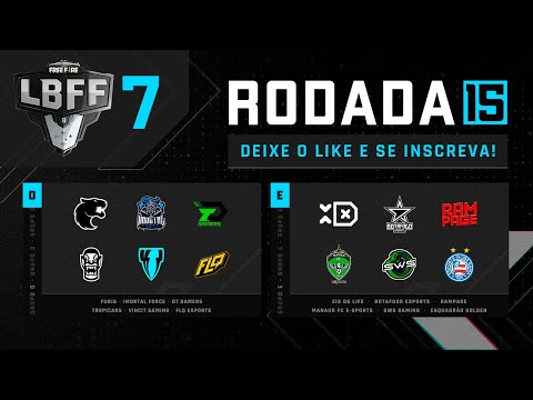LBFF 7 Série B - Rodada 15 - Grupos D e E | Free Fire