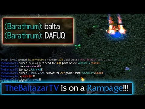 DOTA LINA CHALLENGE 30 KILLS + RAMPAGE  (CAN I DO IT?)