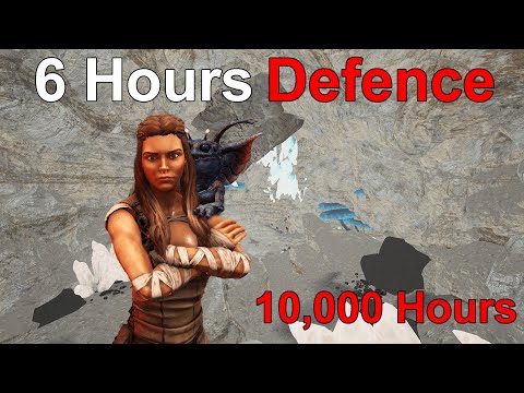 How a 10,000 Hour DUO Defends against an Alpha Tribe | ARK Survival Evolved PvP