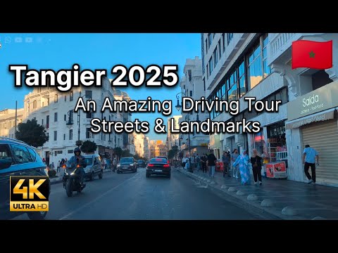 Driving Around Tangier 2025 | A Scenic Morocco City Tour