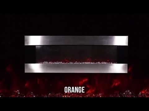 Chimenea Eléctrica De Pared Northwest Acero Inoxidable 54'' | Mercado Libre