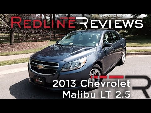 2013 Chevrolet Malibu LT 2.5 Review, Walkaround, Exhaust, & Test Drive