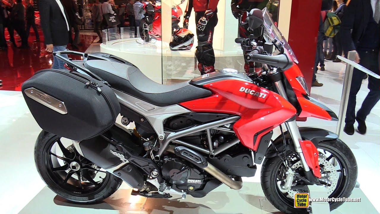 2015 Ducati Hyperstrada - Walkaround - 2014 EICMA Milan Motorcycle Exhibition