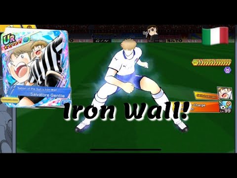 Captain Tsubasa Dream Team! PvP! Salvatore Gentile DF v2! Nation of the Sun‘s Iron Wall