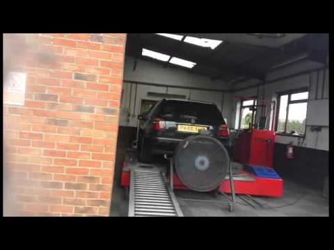 Volvo T5R Engined Golf Mapping Session 2