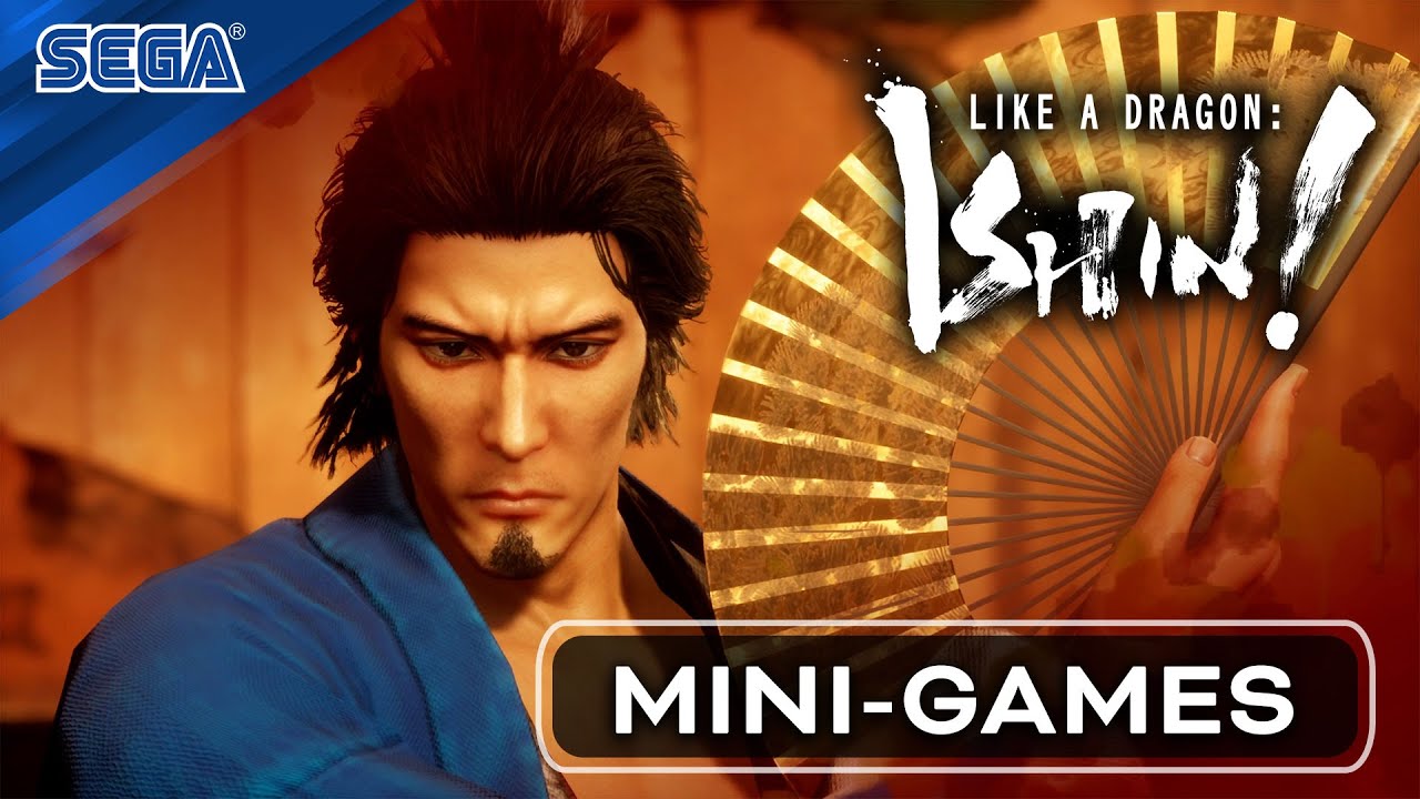 Обложка видео Трейлер механики мини-игр в экшене Like a Dragon: Ishin!