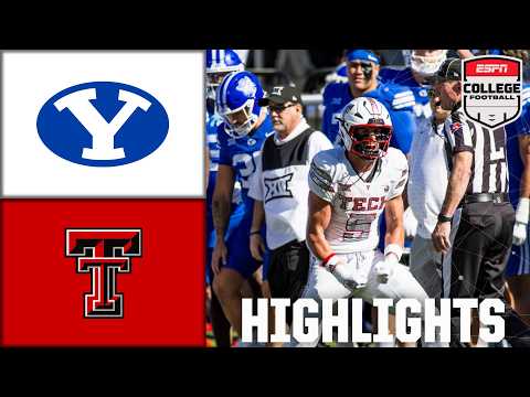 BYU Cougars vs. Texas Tech Red Raiders | Full Game Highlights | ESPN College Football