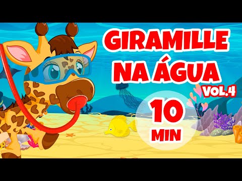 Giramille na Água Vol. 4 - Giramille 10 min | Desenho Animado Musical