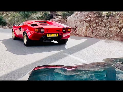 Thumbnail for Countach QV, Porsche 911 & Jaguar Project 7 road trip special on the best roads in Spain & Mallorca by Porsche 911, Porsche