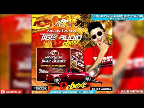 CD Montana Tiger Audio Deboxe      SERTANEJO   DJ Gleison Lope