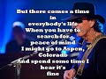 ASPEN COLORADO - Tony Joe White - Version