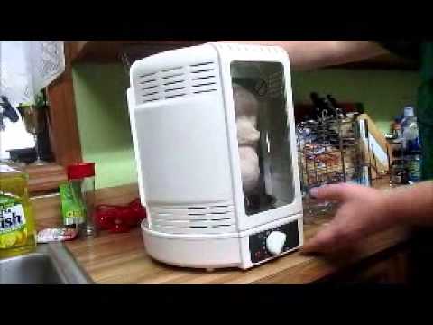 Product Review - NutriChef Kitchen Vertical Countertop Rotisserie Rotating Oven, White