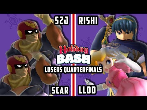 Holiday Bash SSBM - VGBC | Rishi & lloD VS Tempo | S2J & Scar - Melee Teams LQF