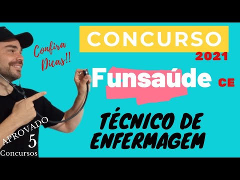 Concurso Funsaúde - Técnico de enfermagem