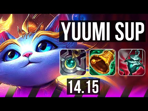 YUUMI & Vayne vs ASHE & Ziggs (SUP) | 79% winrate, 2/1/18 | VN Diamond | 14.15