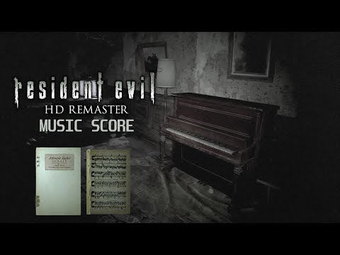 Resident Evil HD Remaster – Music Score Locations, How to Combine Them & Piano Puzzle Solution