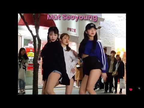 무토 서영♩EXID 위아래♪ 신촌 버스킹 190414