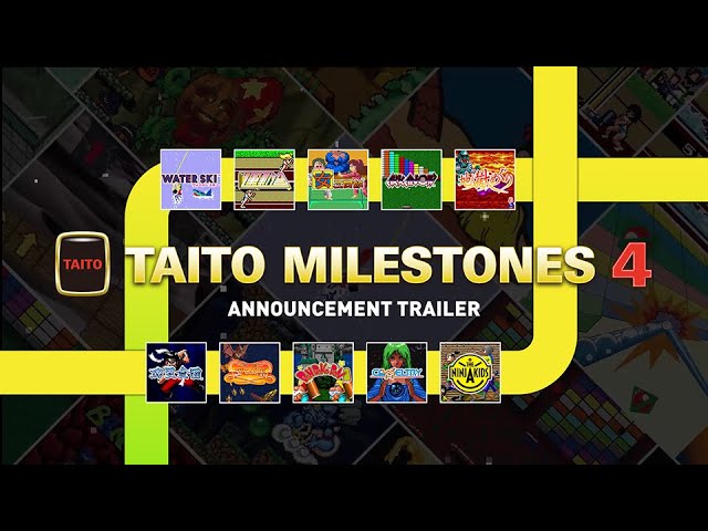 Taito Milestones 4 SWITCH video