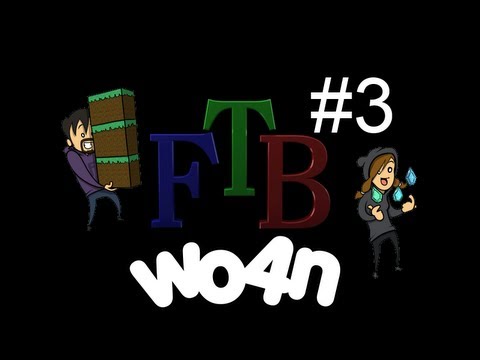 Minecraft: Let´s Play FTB Ultimate med Wo4n #3