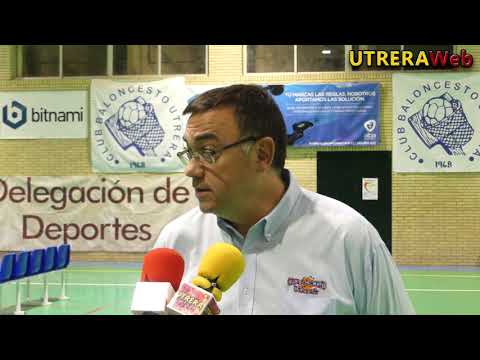 BALONCESTO LIGA EBA C.B.  UTRERA 91 - C.B.  SAN FERNANDO 45 (ENTREVISTAS)