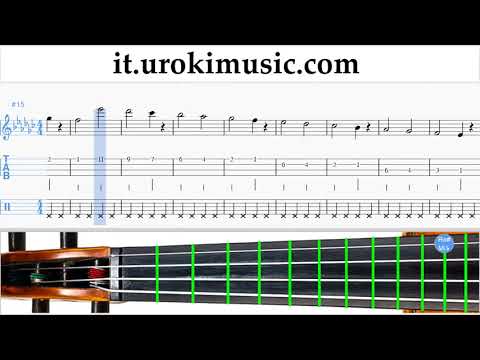 Corso di Violino Demi Lovato - Tell Me You Love Me Tablature Tab Parte#1 Esercita um-i276