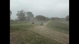preview picture of video 'entrainement à Morlanne course sur prairie'