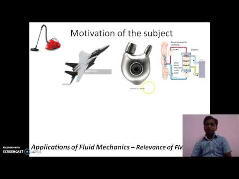 Fluid Mechanics   Lecture 1   Introduction