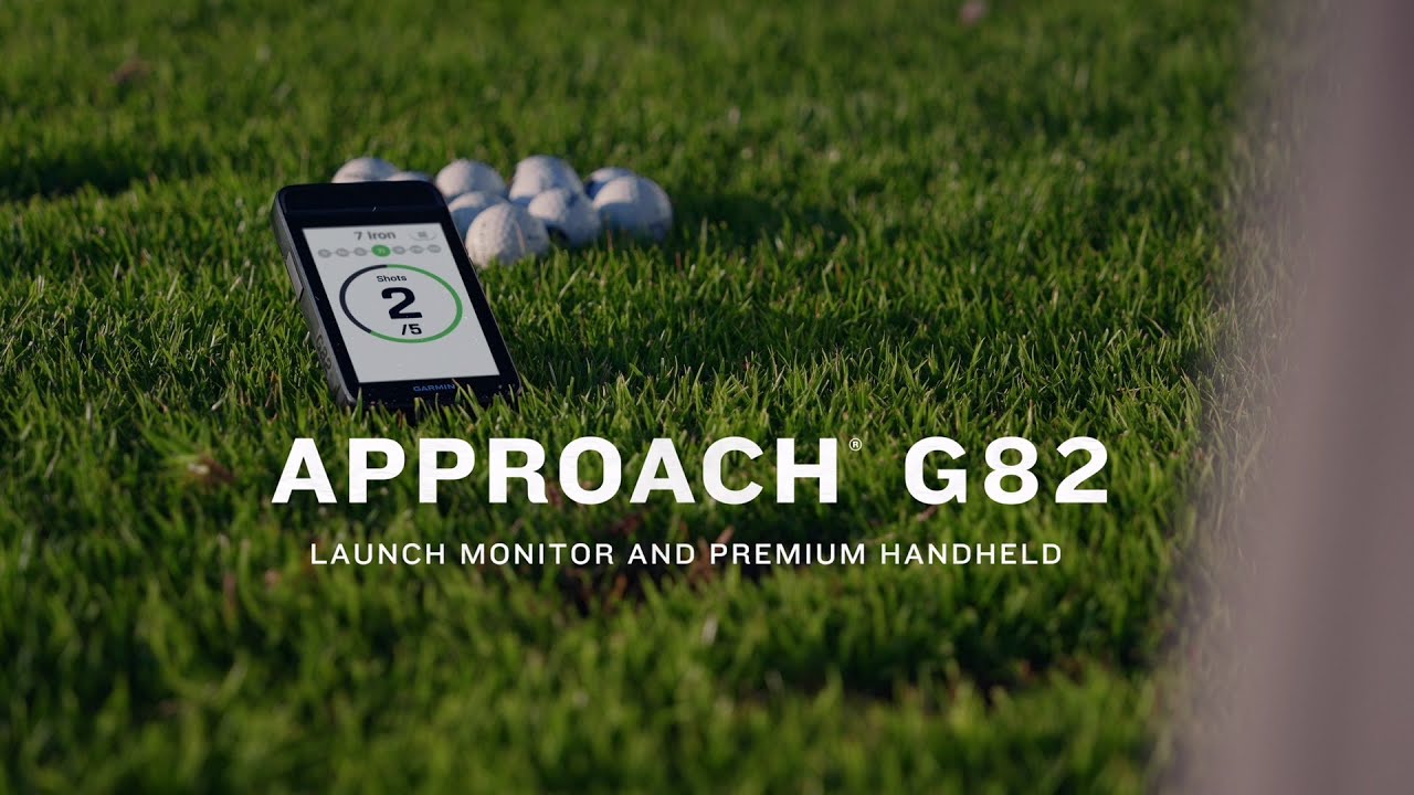 Garmin Approach G82 Golf GPS & Launch Monitor