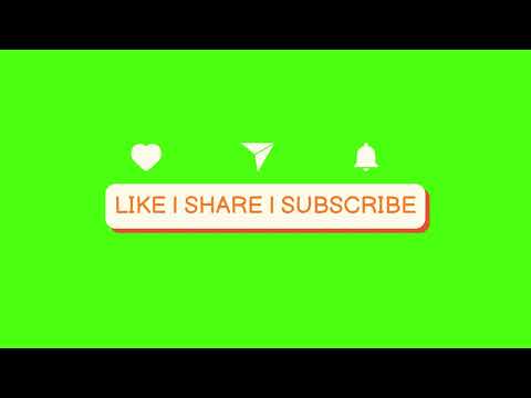 like subscribe bell button green screen download [FREE HD VIDEO]