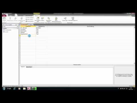 (4) Tabellen vorbereiten
