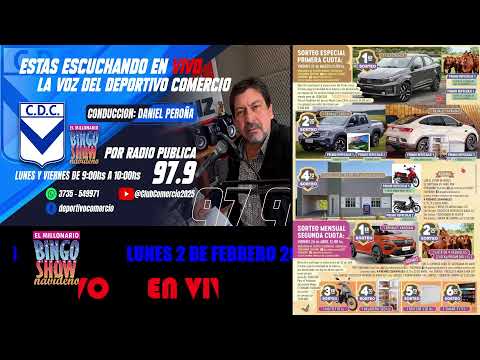 Club Comercio, Bingo Show Navideño, Santa Sylvina - Chaco