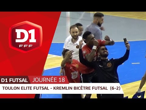 J18 : Toulon Elite Futsal - Kremlin Bicêtre Futsal (6-2)
