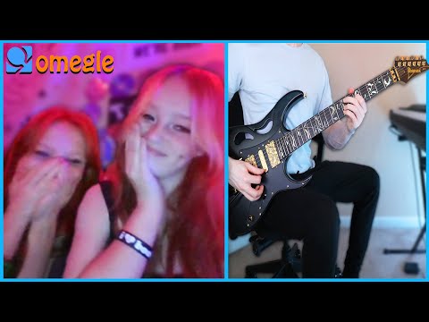 Guitarist BLOWS MINDS on OMEGLE with perfect pitch