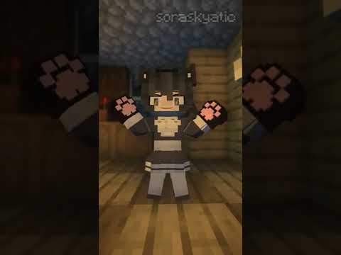 SoraSkyAtic - [BLOOPERS] Sapnap's PAWS DANCE (SAD CAT) Challenge: Dream SMP & Team Minecraft Animation #shorts
