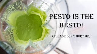 Pesto Yogurt Dressing - Cooking with Ryan & Su