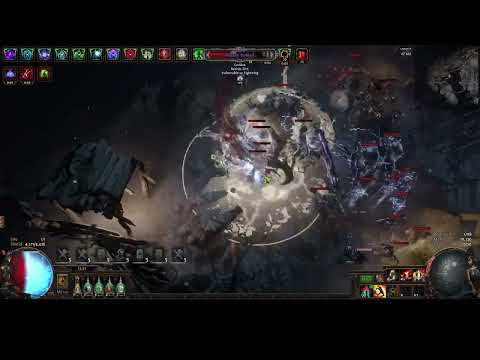 3.17 Scion Stack Armour Smite (Updated) vs Wave 30 Simulacrum - NunuAura