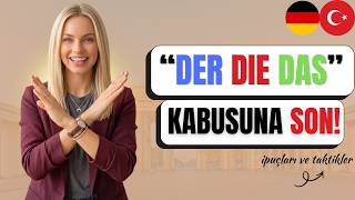 Almancada "Der, Die, Das" Mantığı Nasıl Çözülür? | Pratik Kurallar, İstisnalar v